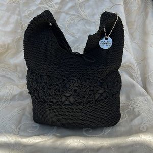 XHILARATION Boho Crochet Shoulder  Mini Bag